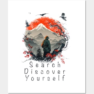 Search discover yourself Posters and Art